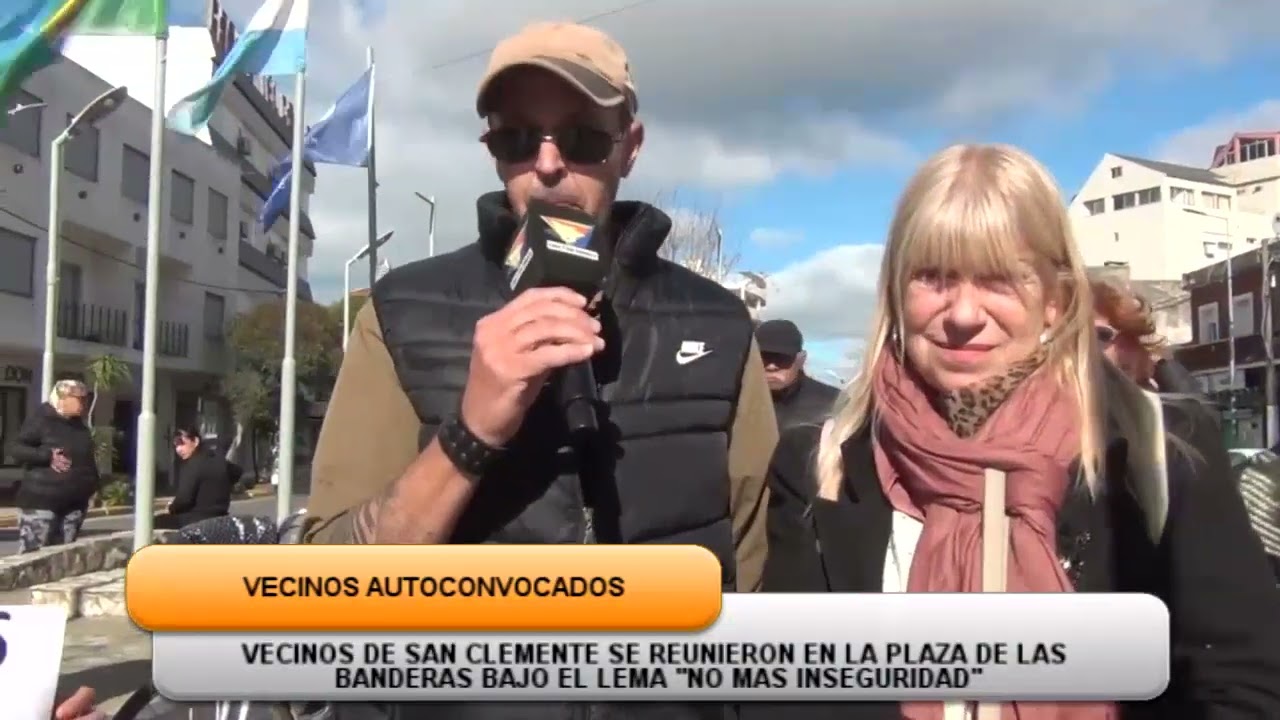 EN SAN CLEMENTE, VECINOS SE REUNIERON BAJO EL LEMA «NO MAS INSEGURIDAD»