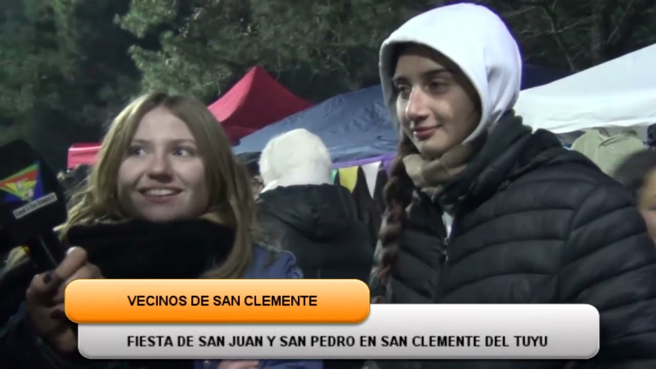 VOLVIÓ LA FIESTA DE SAN JUAN Y SAN PEDRO A SAN CLEMENTE