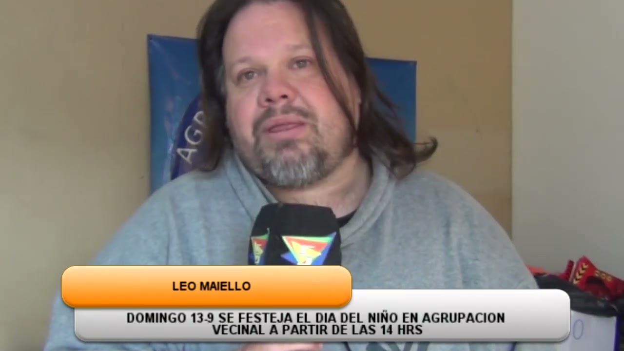 EL DOMINGO 13 SE FESTEJARÁ EL DÍA DEL NIÑO EN AGRUPACIÓN VECINAL ACCIÓN Y COMPROMISO
